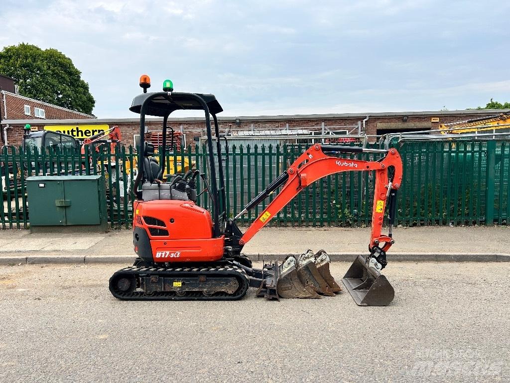 Kubota U 17-3 Mini ekskavatoriai < 7 t