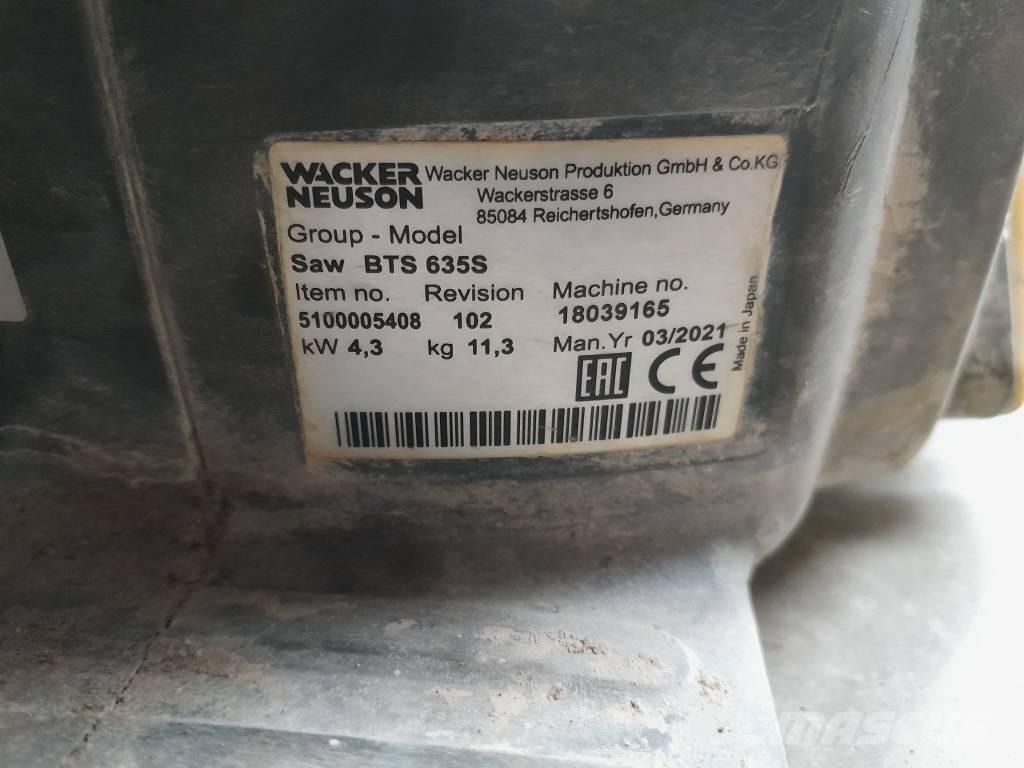 Wacker Neuson BFS635 Akmens ir betono pjūklai