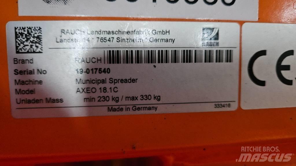 Rauch Axeo 18.1C Smėlio ir druskos barstytuvai