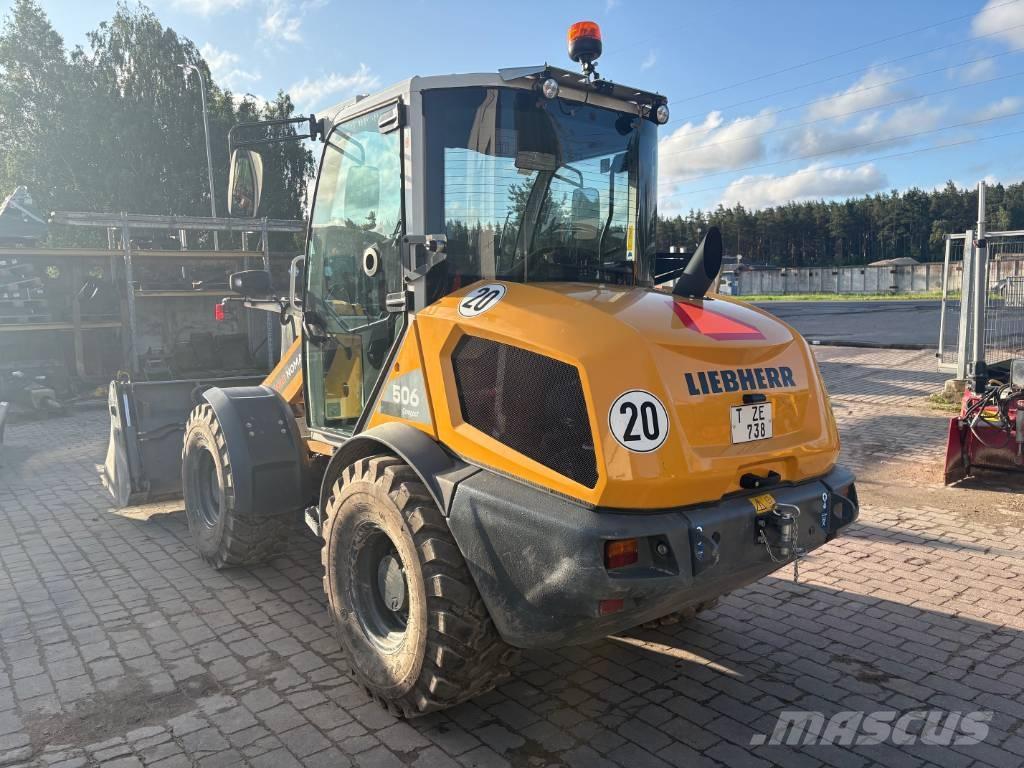 Liebherr L 506 Naudoti ratiniai krautuvai