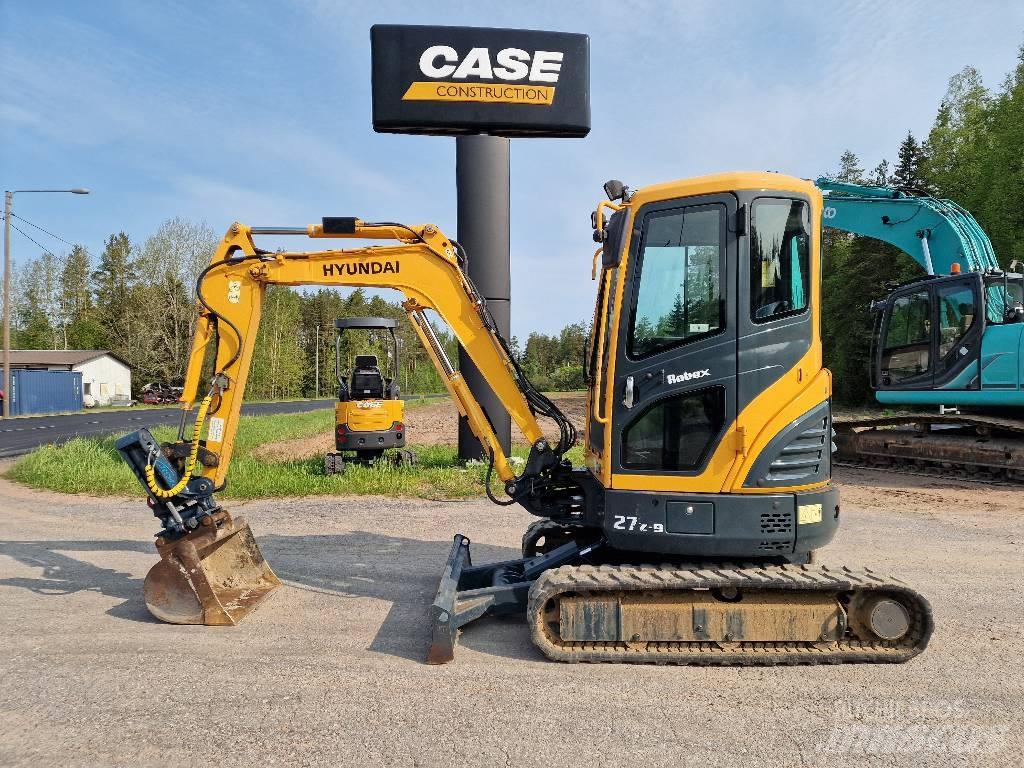 Hyundai Robex 27 Z-9 Mini ekskavatoriai < 7 t