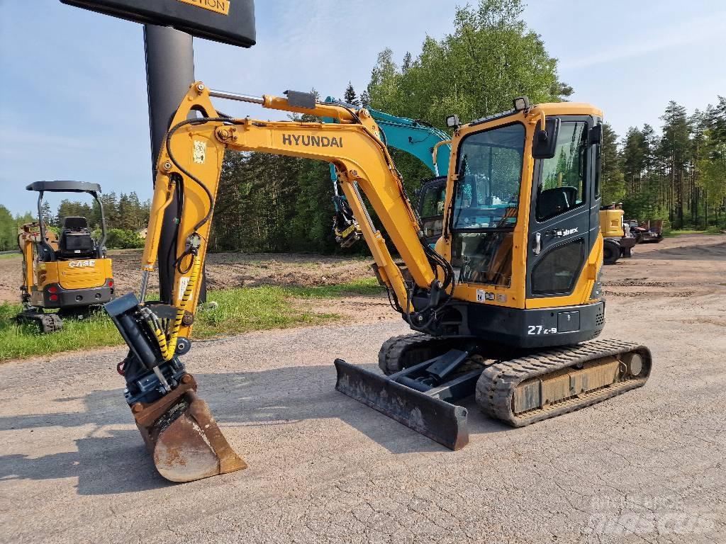 Hyundai Robex 27 Z-9 Mini ekskavatoriai < 7 t