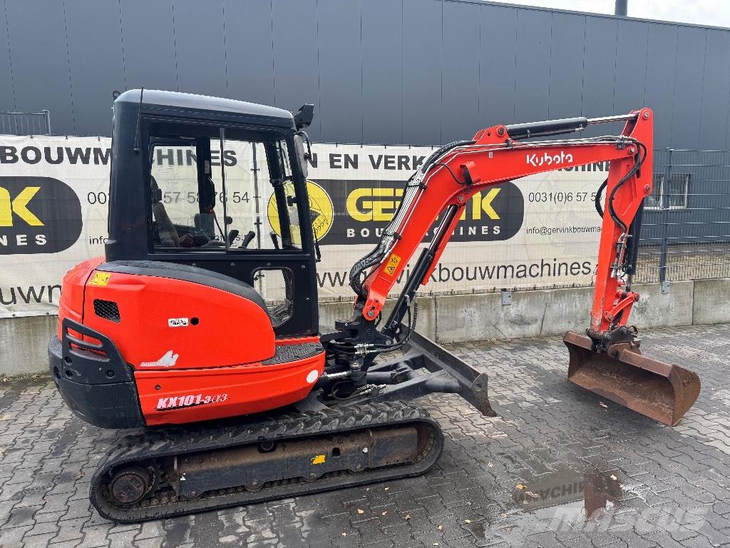 Kubota KX 101-3 A Mini ekskavatoriai < 7 t