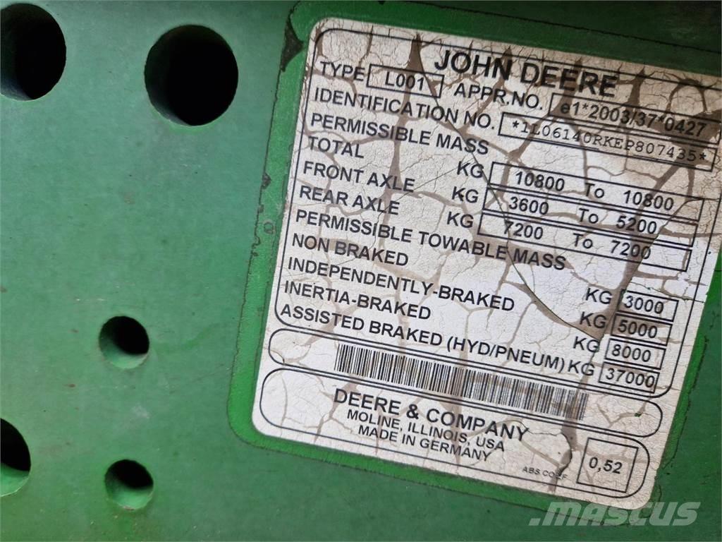 John Deere 6140R Traktoriai