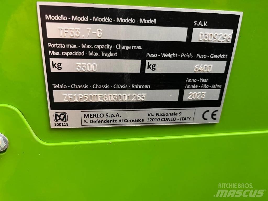Merlo TF33.7-G Teleskopiniai krautuvai