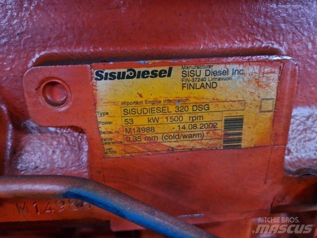 SISUDIESEL 320 DSG Dyzeliniai generatoriai