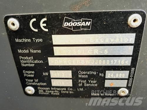Doosan DX235LCR-5 Vikšriniai ekskavatoriai