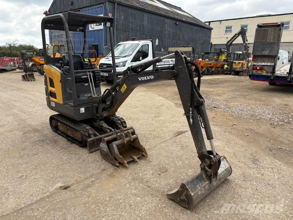 Volvo EC 15 D Mini ekskavatoriai < 7 t