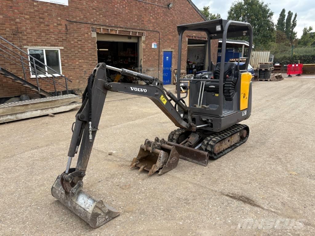 Volvo EC 15 D Mini ekskavatoriai < 7 t