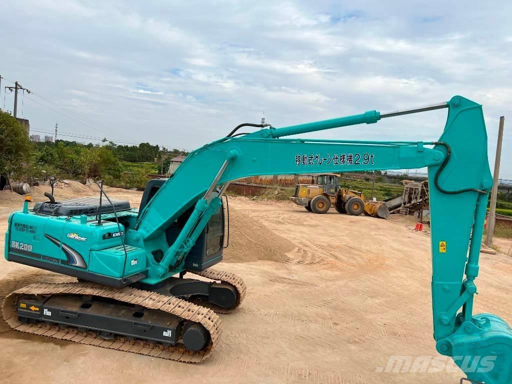 Kobelco SK 200-8 Vikšriniai ekskavatoriai