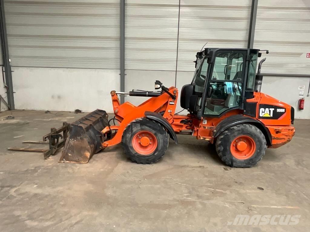 CAT 908 H Naudoti ratiniai krautuvai