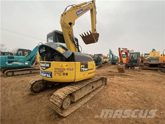 Komatsu PC 78 Vikšriniai ekskavatoriai