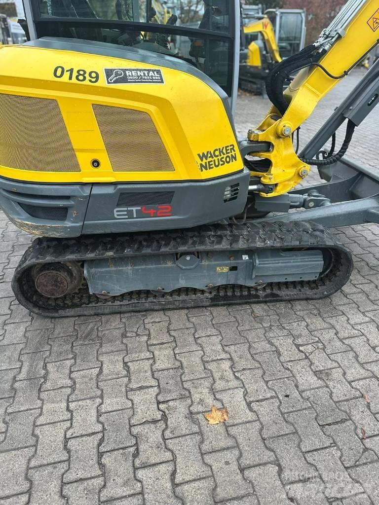 Wacker Neuson ET42 Vikšriniai ekskavatoriai