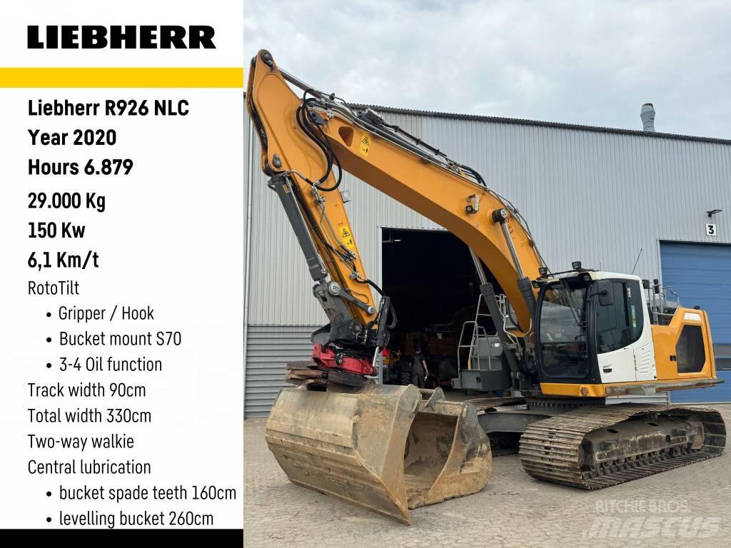 Liebherr R 926 LC Vikšriniai ekskavatoriai