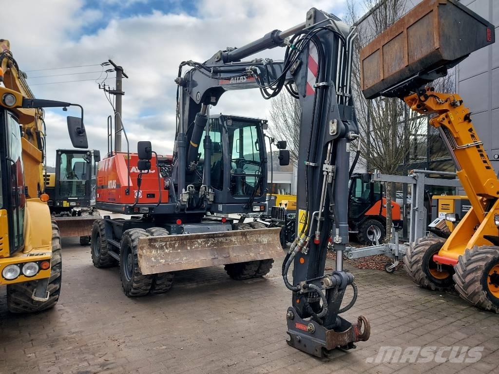 Atlas 150 W Ratiniai ekskavatoriai