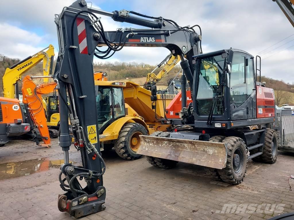 Atlas 150 W Ratiniai ekskavatoriai