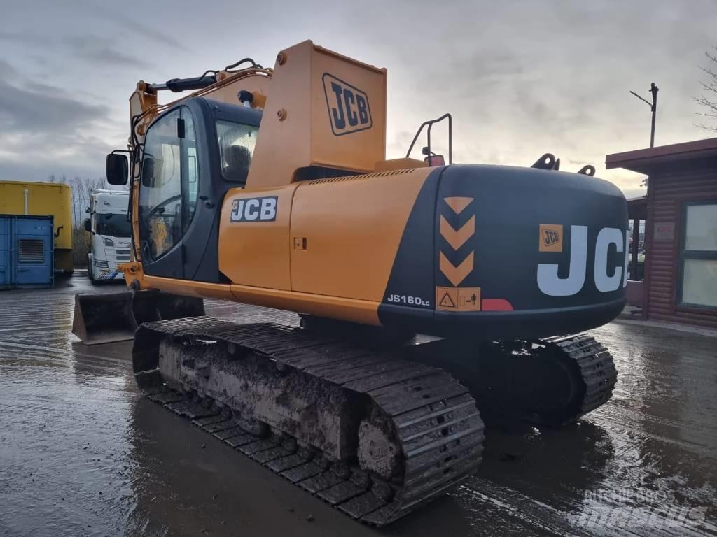 JCB JS 160 LC Vikšriniai ekskavatoriai