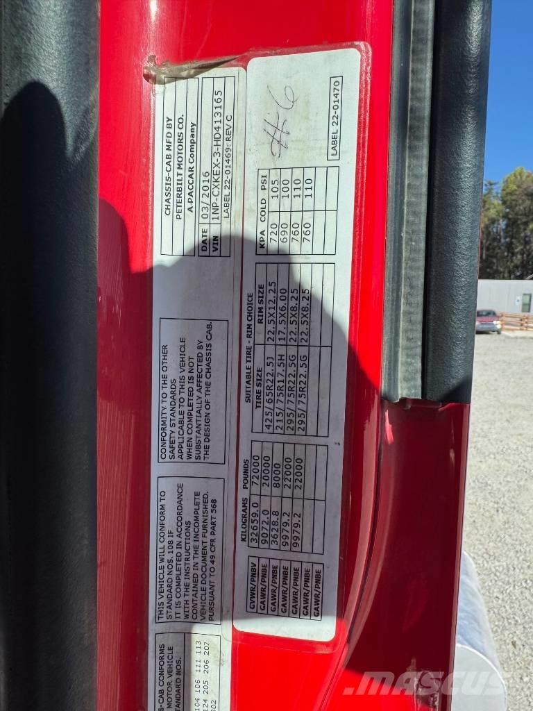 Peterbilt 567 Savivarčių priekabų vilkikai