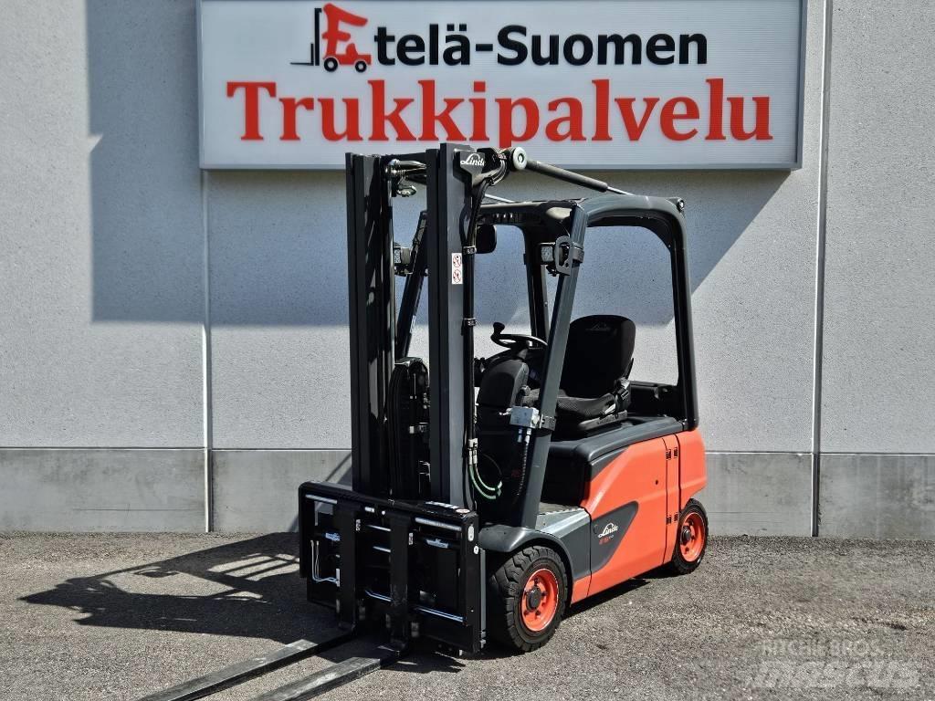 Linde E16P-02 Elektriniai šakiniai krautuvai