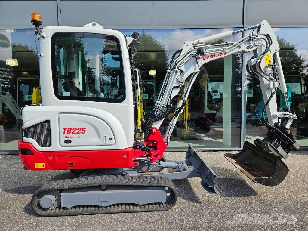 Takeuchi TB 225 Mini ekskavatoriai < 7 t