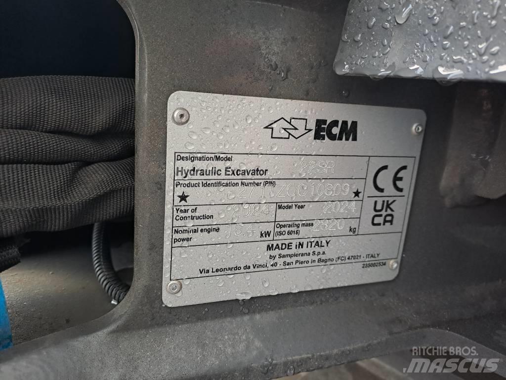 ECM 22 SR Mini ekskavatoriai < 7 t
