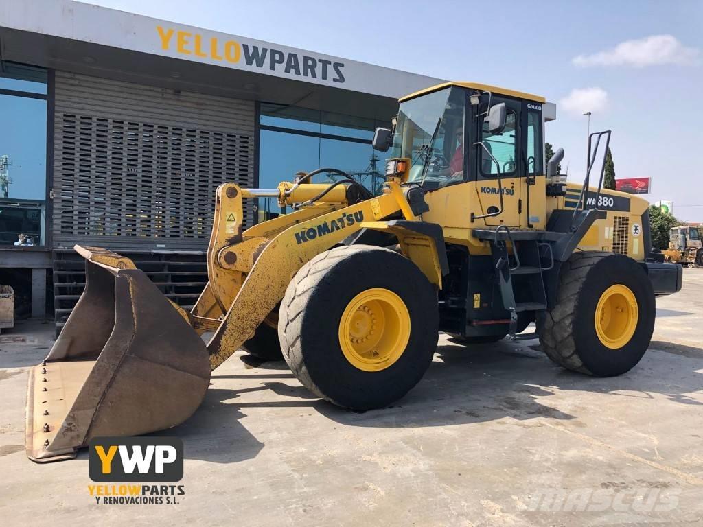 Komatsu WA 380-5H Naudoti ratiniai krautuvai