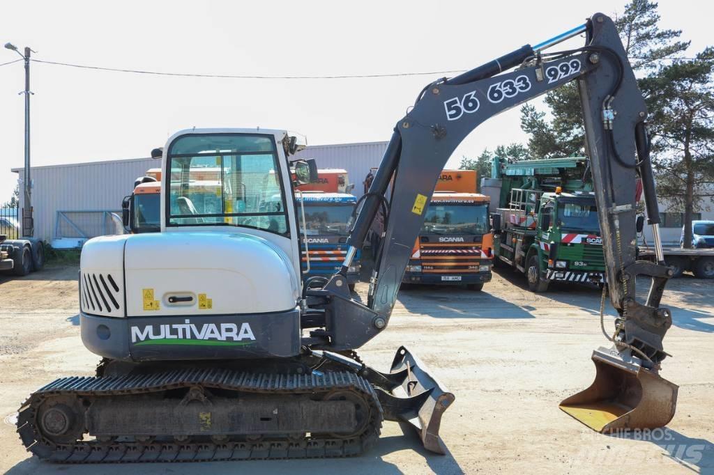 Terex TC 75 Vidutinės galios ekskavatoriai 7-12 t