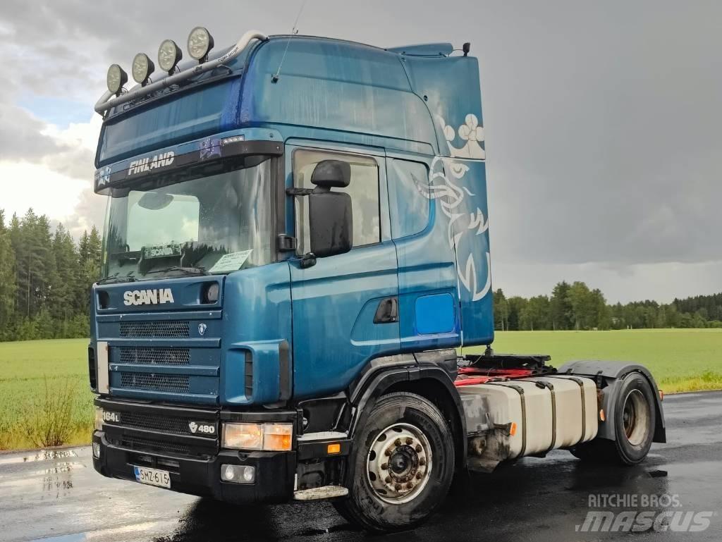 Scania R 164 Naudoti vilkikai