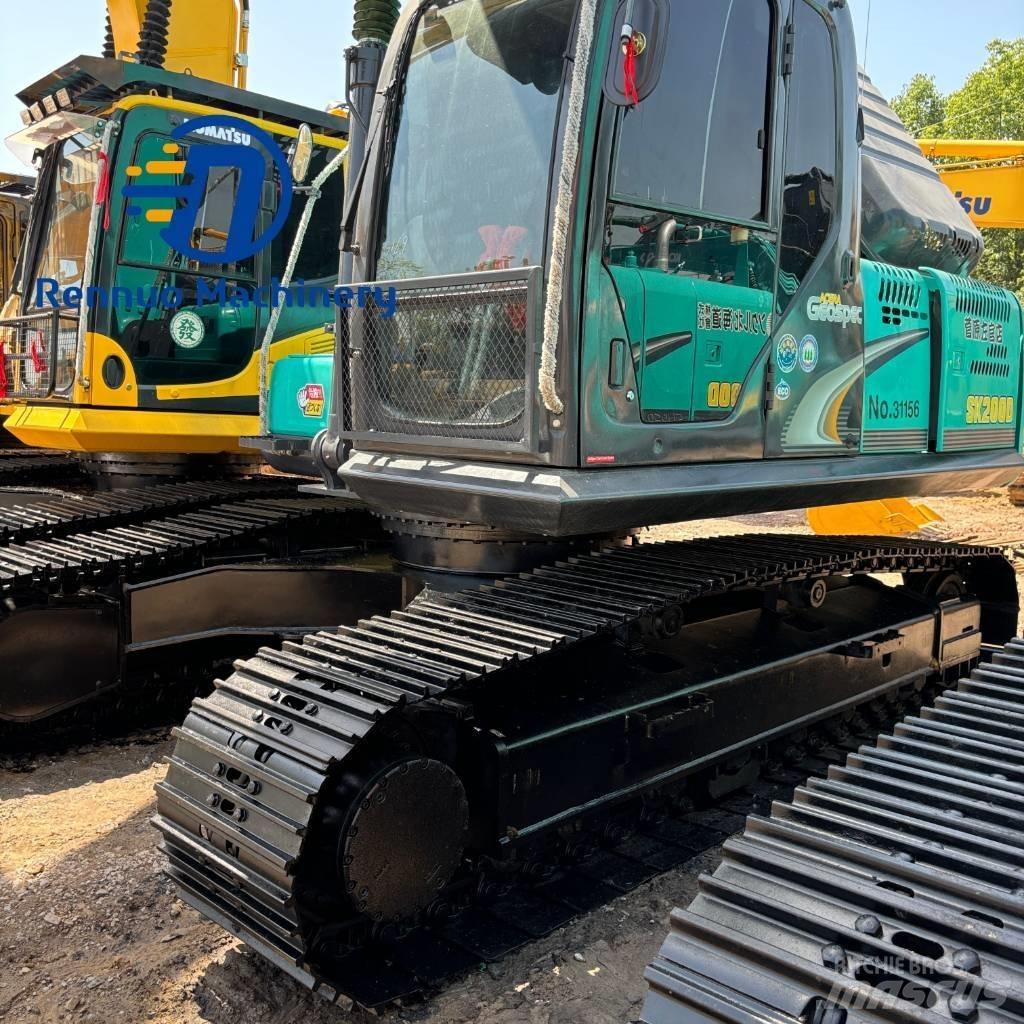Kobelco SK 200 Vikšriniai ekskavatoriai