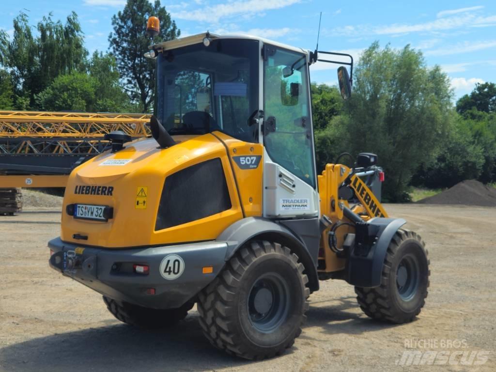 Liebherr L 507 S Naudoti ratiniai krautuvai