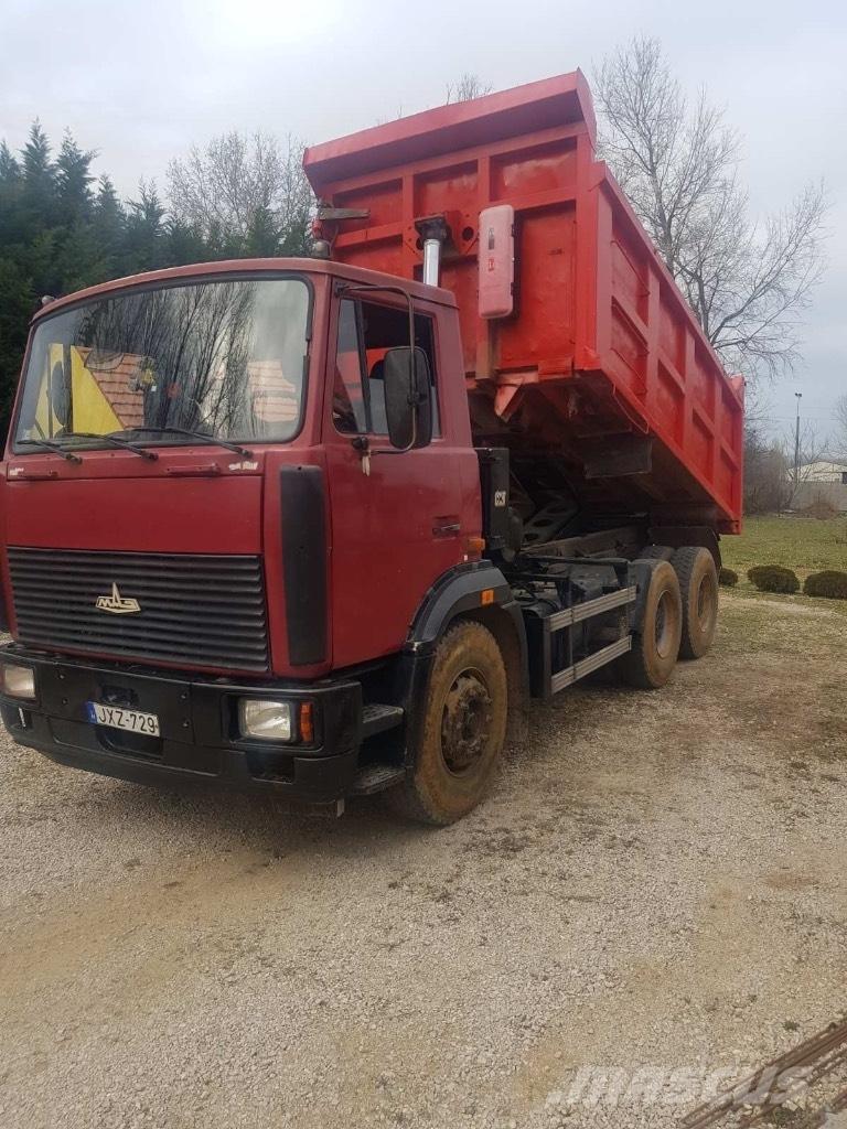 MAZ 551633 Savivarčių priekabų vilkikai