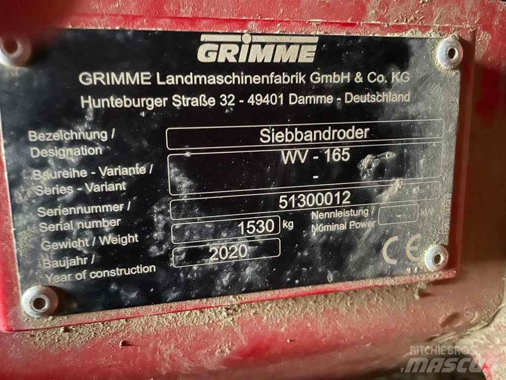 Grimme WV 165 Žemės ūkis - Kita
