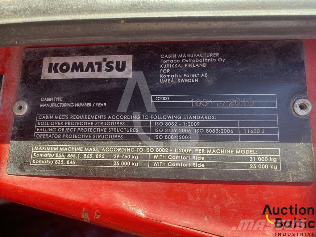 Komatsu 895 Naudoti miškovežiai (Forvarderiai)