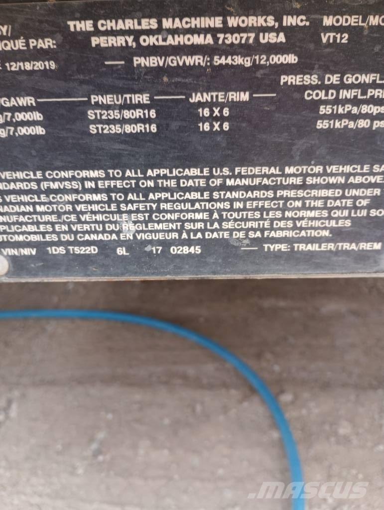 Ditch Witch HX30 Vac Gręžimo įranga ir atsarginės dalys