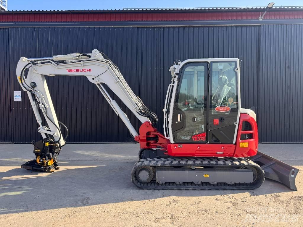 Takeuchi TB 370 Vidutinės galios ekskavatoriai 7-12 t