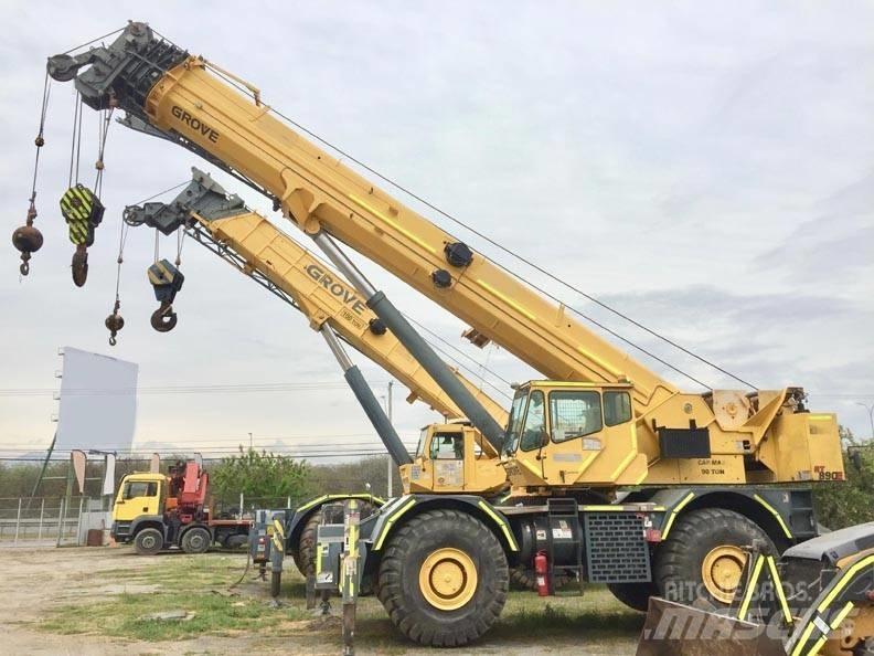 Grove RT 890 E Visureigiai kranai