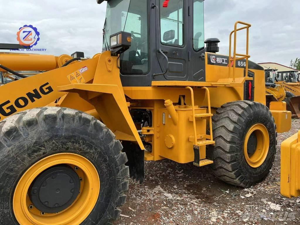 Lingong L 856 Naudoti ratiniai krautuvai