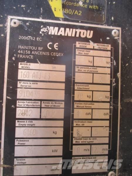 Manitou 160 ATJ Alkūniniai keltuvai