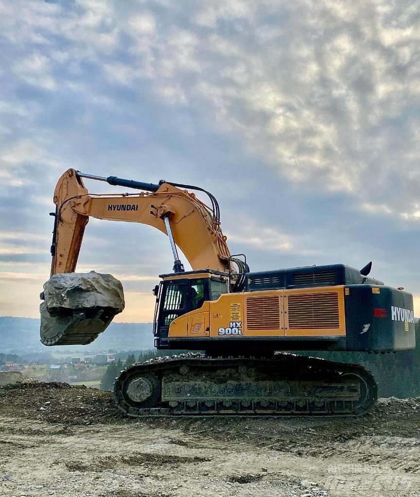 Hyundai HX900L Vikšriniai ekskavatoriai
