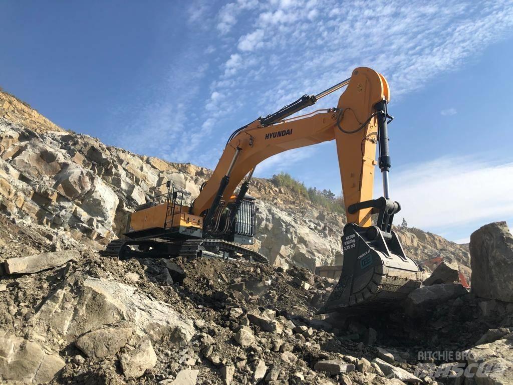 Hyundai HX900L Vikšriniai ekskavatoriai