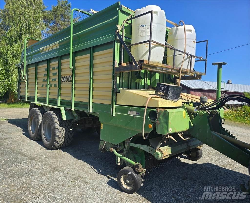 Krone AX 280 GL Savikrovės priekabos