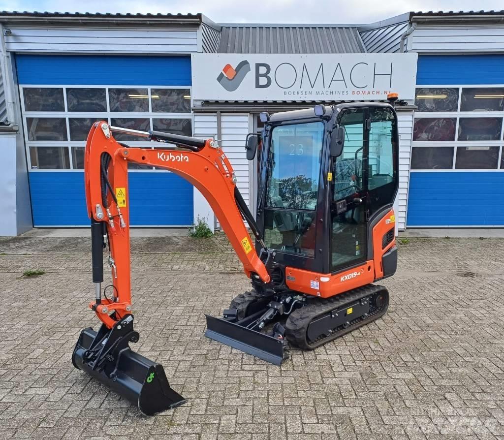 Kubota KX019-4 Mini ekskavatoriai < 7 t