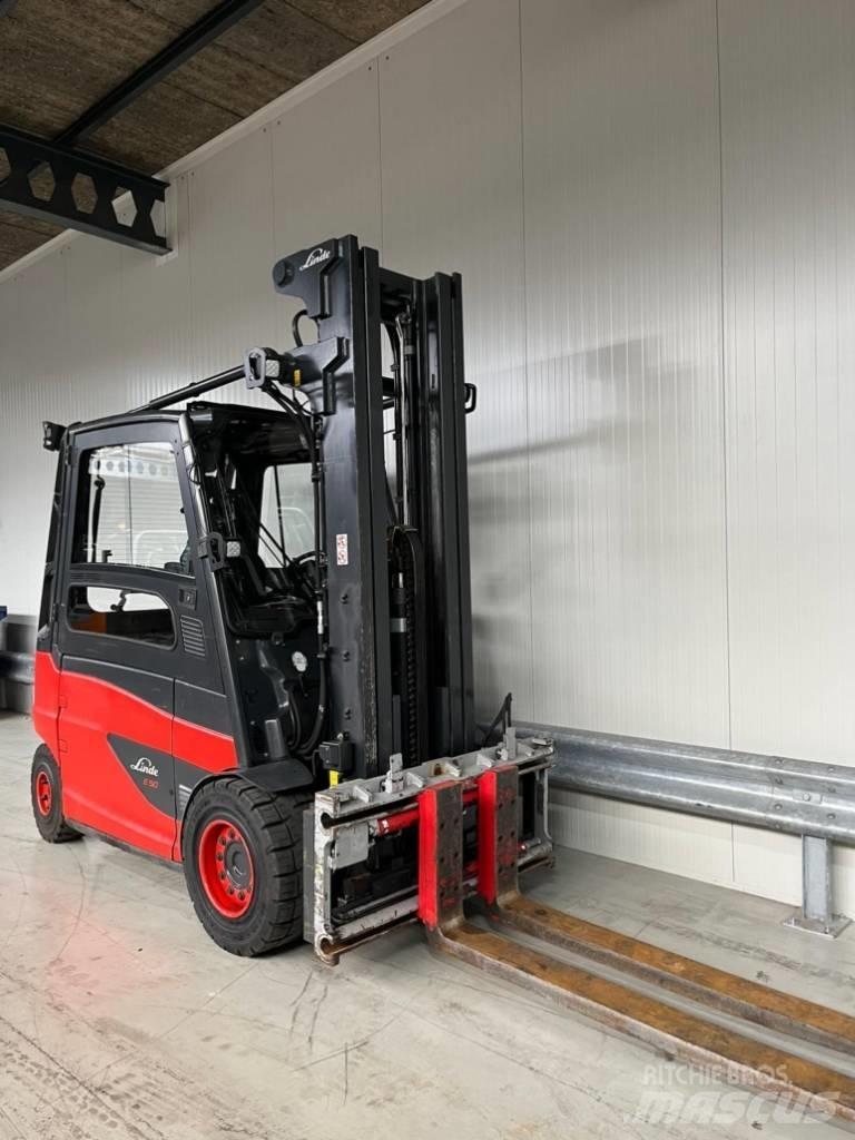 Linde E 50 Elektriniai šakiniai krautuvai