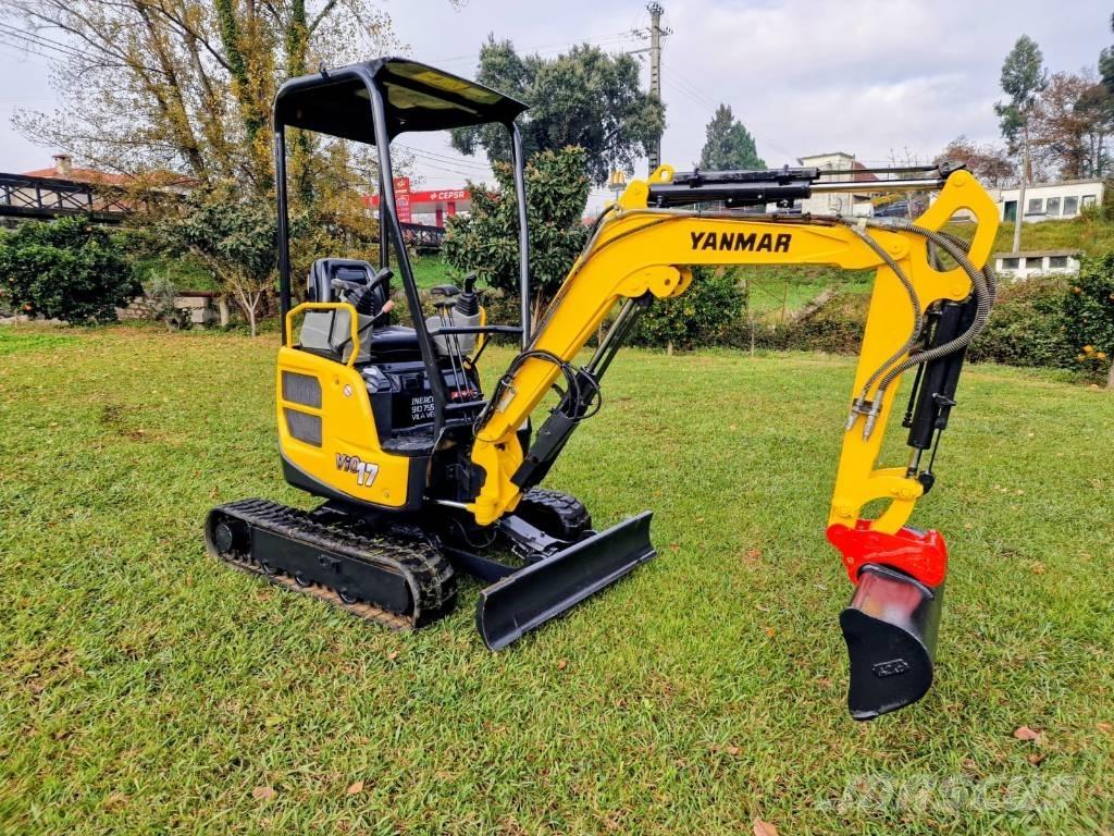 Yanmar Vio 17 Mini ekskavatoriai < 7 t