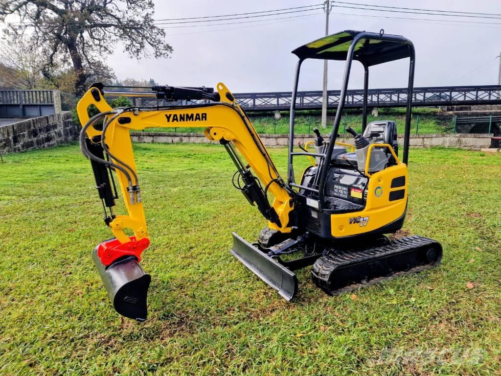 Yanmar Vio 17 Mini ekskavatoriai < 7 t