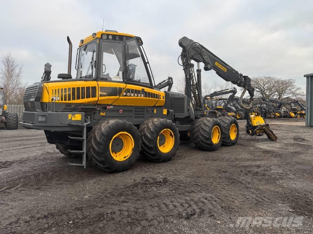 Ponsse Ergo 8W Miško technika (Harvesteriai)