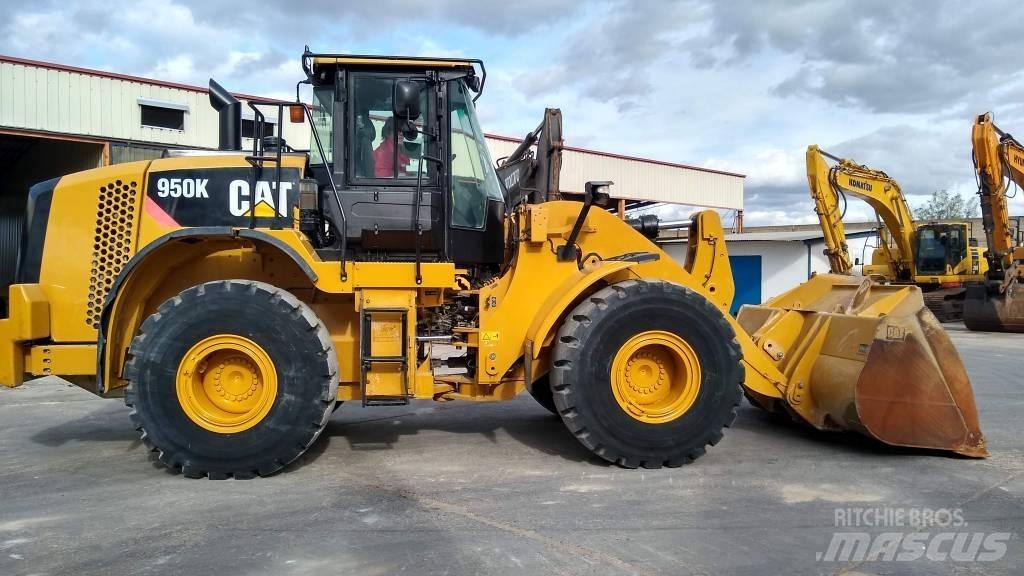 CAT 950K Naudoti ratiniai krautuvai