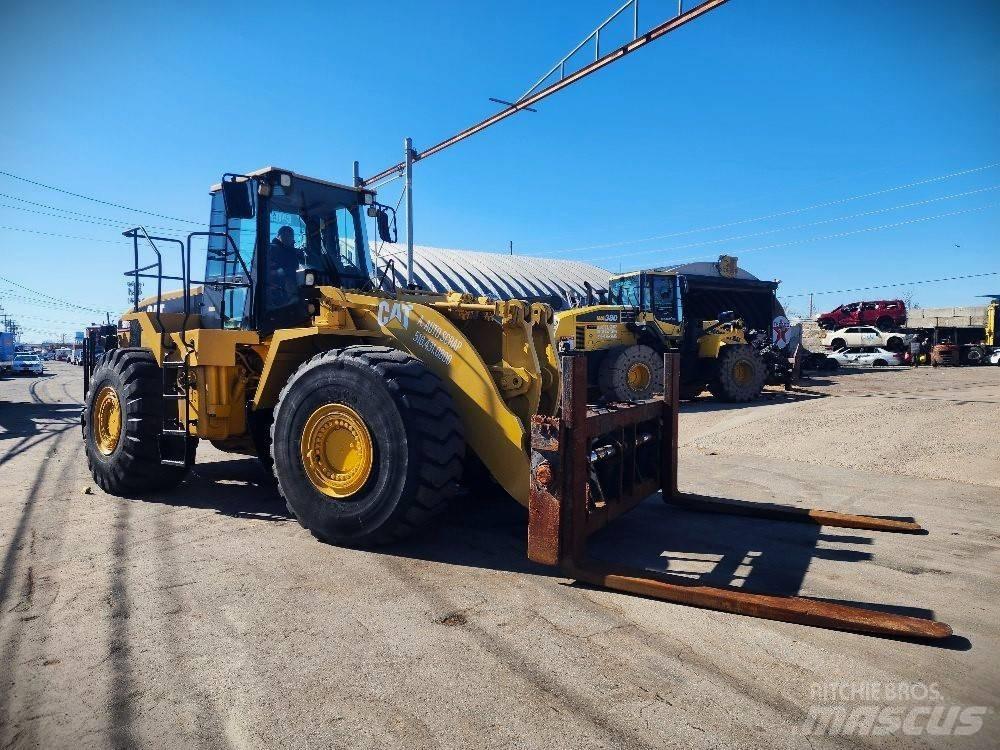 CAT 980 G Naudoti ratiniai krautuvai