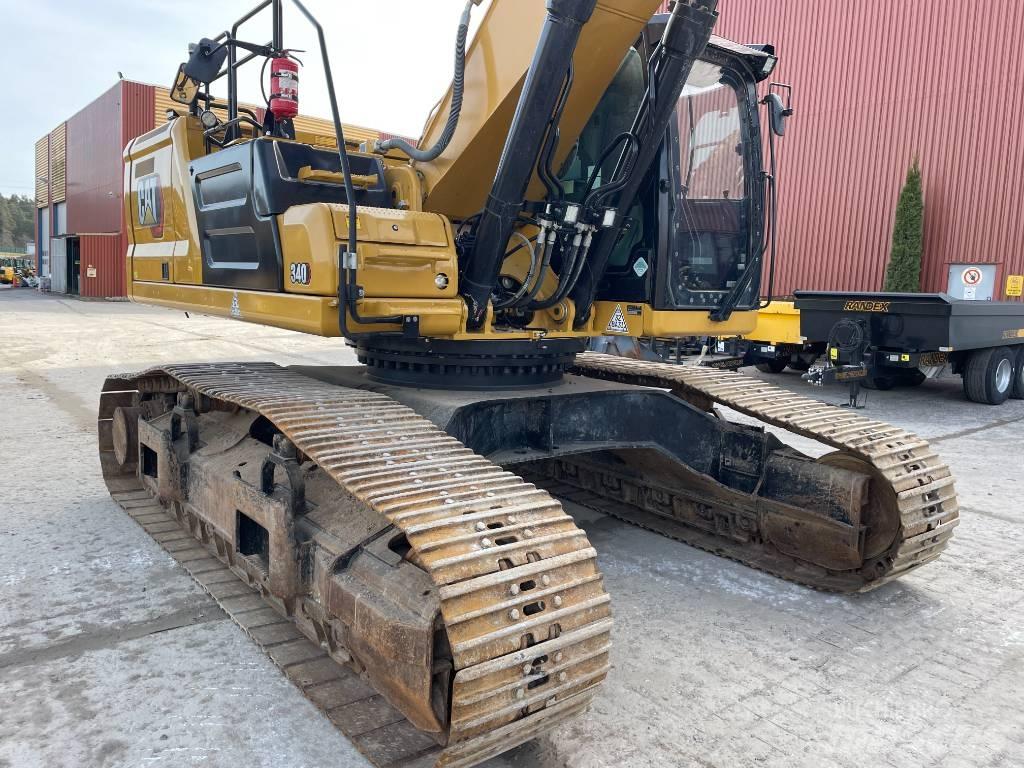 CAT 340 Vikšriniai ekskavatoriai