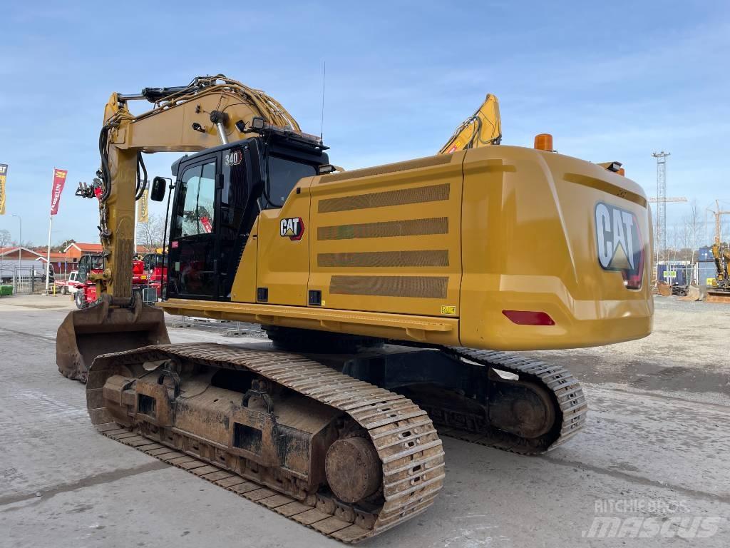 CAT 340 Vikšriniai ekskavatoriai